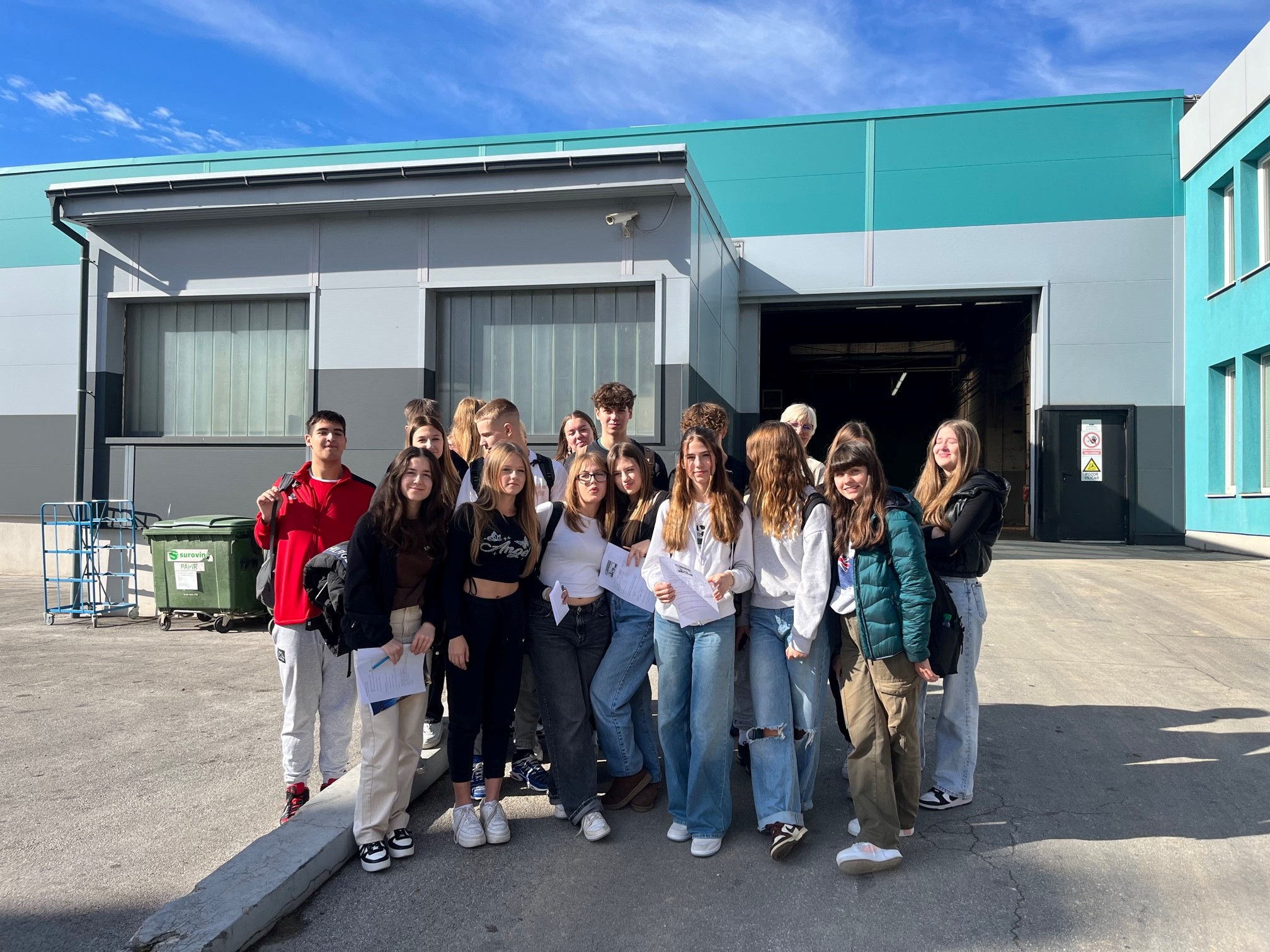 Visit of students from the Secondary school of economics Maribor
