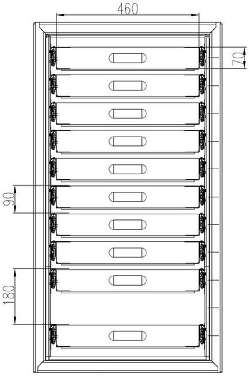 Pull-out drawers, model 5